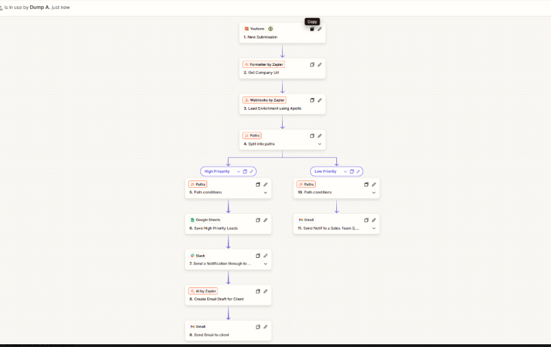 AI Lead Enrichment & Smart Routing System